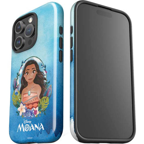Disney Princess Moana Portrait iPhone 16 Pro Max Impact Case